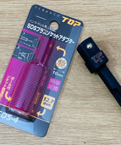 Đầu chuyển đổi SDS sang đầu vặn ốc1/2″ TOP KOGYO SDS-4 1 Đầu Chuyển đổi Sds Sang đầu Vặn ốc Top Kogyo Sds 4 1