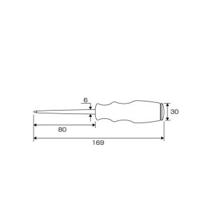 Dùi mũi nhọn No.9101 ANEX Nhật Bản 16 Dùi mũi nhọn No.9101 ANEX Nhật Bản