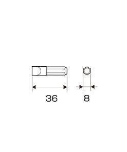 Mũi vít đóng ANEX AK-21P-10x36