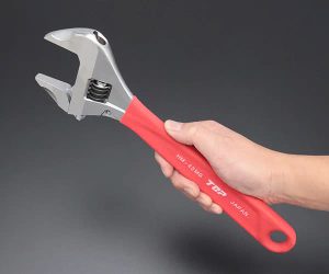 Mỏ lết cán bọc nhựa TOP KOGYO HM-43MGR 7 Mỏ lết cán bọc nhựa TOP KOGYO HM-43MGR