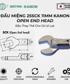 Đầu Miệng KANON 25SCK Size 11mm Nhật Bản