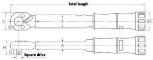 Cờ lê lực – Cần siết lực KANON N50GLK