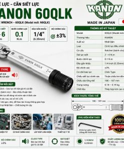Cờ lê lực – Cần siết lực KANON 60QLK (N6QLK)