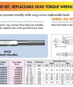 Cờ lê lực Cần siết lực KANON N25SPCK 3 Cờ lê lực Cần siết lực KANON N25SPCK