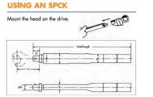 Cờ lê lực Cần siết lực KANON N25SPCK 6 Cờ lê lực Cần siết lực KANON N25SPCK
