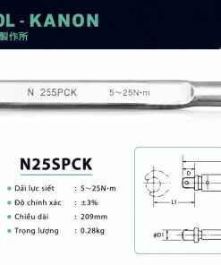 Cờ lê lực Cần siết lực KANON N25SPCK