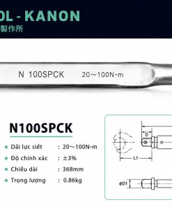 Cờ lê lực Cần siết lực KANON N100SPCK