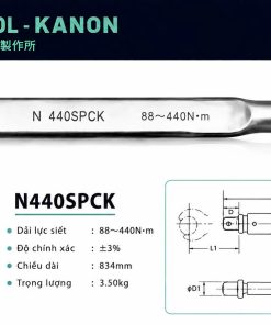 Cờ lê lực Cần siết lực KANON N440SPCK