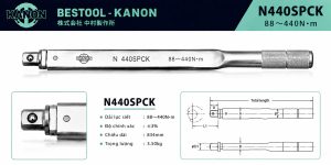Cờ lê lực Cần siết lực KANON N440SPCK 5 Cờ lê lực Cần siết lực KANON N440SPCK