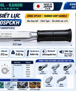 Cờ lê lực Cần siết lực KANON N100SPCKH