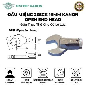 Đầu Miệng KANON 25SCK Size 19mm Nhật Bản