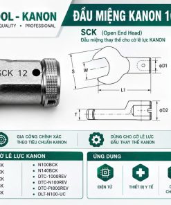 Đầu Miệng KANON 100SCK Size 12mm Nhật Bản