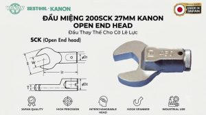 Đầu Miệng KANON 200SCK Size 27mm Nhật Bản