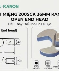 Đầu Miệng KANON 200SCK Size 36mm Nhật Bản