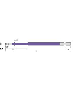 Mũi vít hoa thị T20 ANEX ACTX-2015